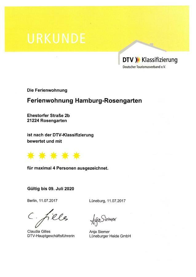 Ferienwohnung Hamburg-Rosengarten Rosengarten  Zewnętrze zdjęcie